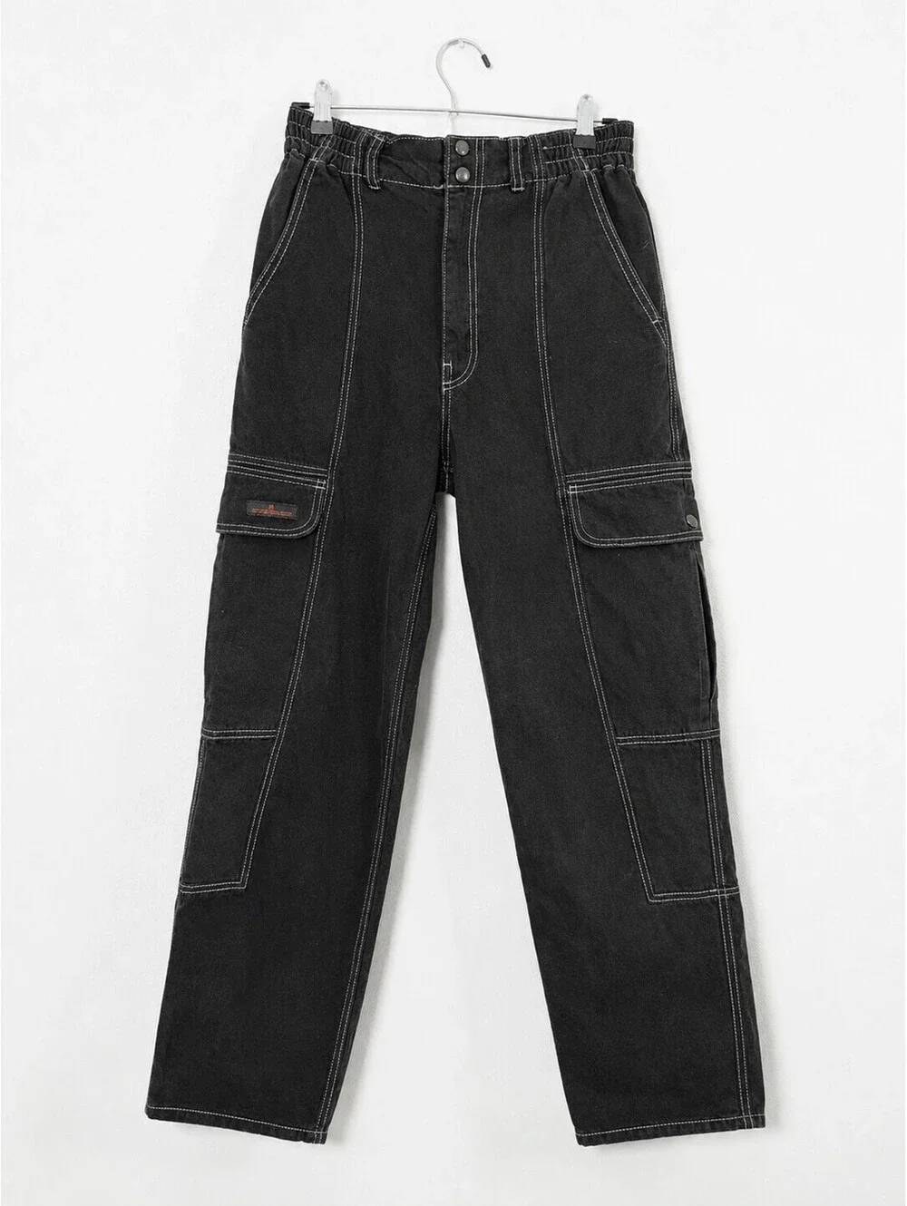 BDG Urban Outfitters Relaxed Skate Cargo Jeans Black Men’s 30 Y2K